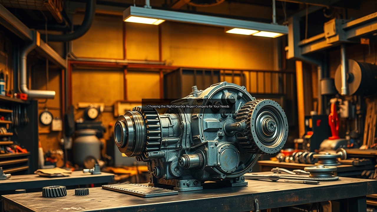 repair and maintenance gearbox rebuild downtime gearbox rebuild services repair